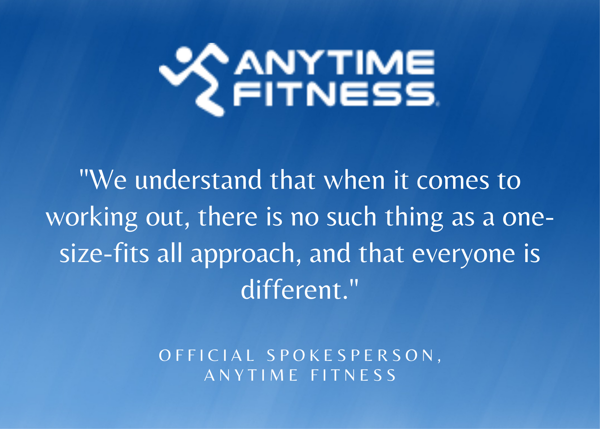 Anytime Fitness, Tuesday, July 5, 2022, Press release picture