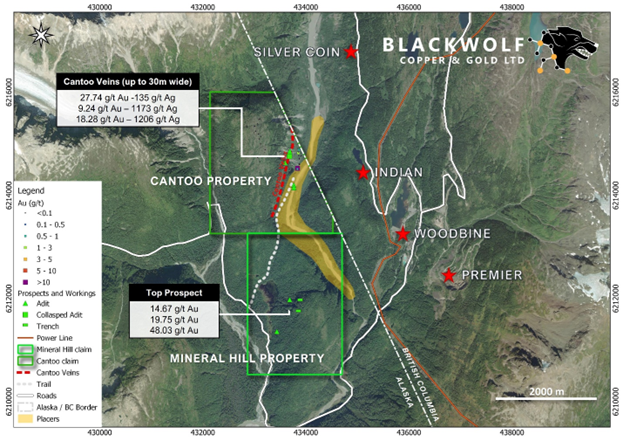 Blackwolf Copper and Gold Ltd, Monday, July 4, 2022, Press release picture