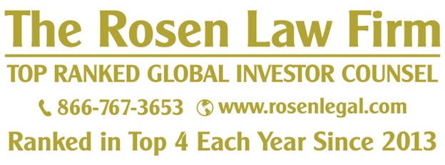 Rosen Law Firm PA, Saturday, July 30, 2022, Press release picture
