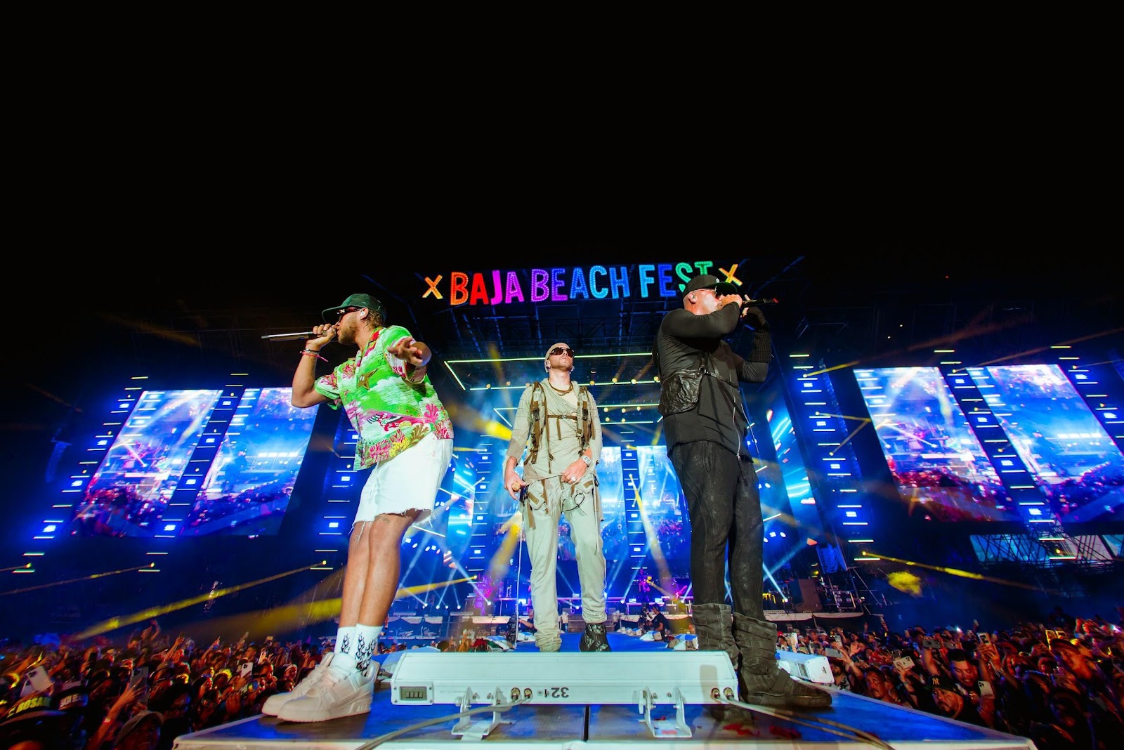 Baja Beach Fest, Monday, August 15, 2022, Press release picture