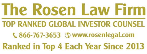 The Rosen Law Firm PA, Wednesday, August 17, 2022, Press release picture