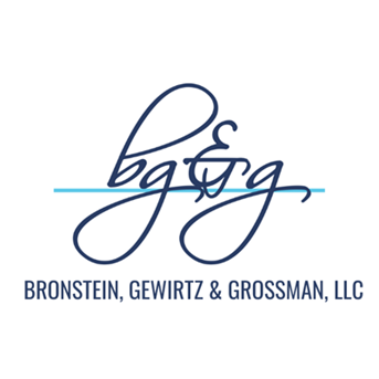 Bronstein, Gewirtz and Grossman, LLC, Monday, October 3, 2022, Press release picture