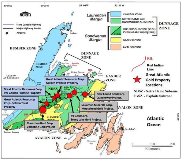 Great Atlantic Resources Corp., Wednesday, September 7, 2022, Press release picture