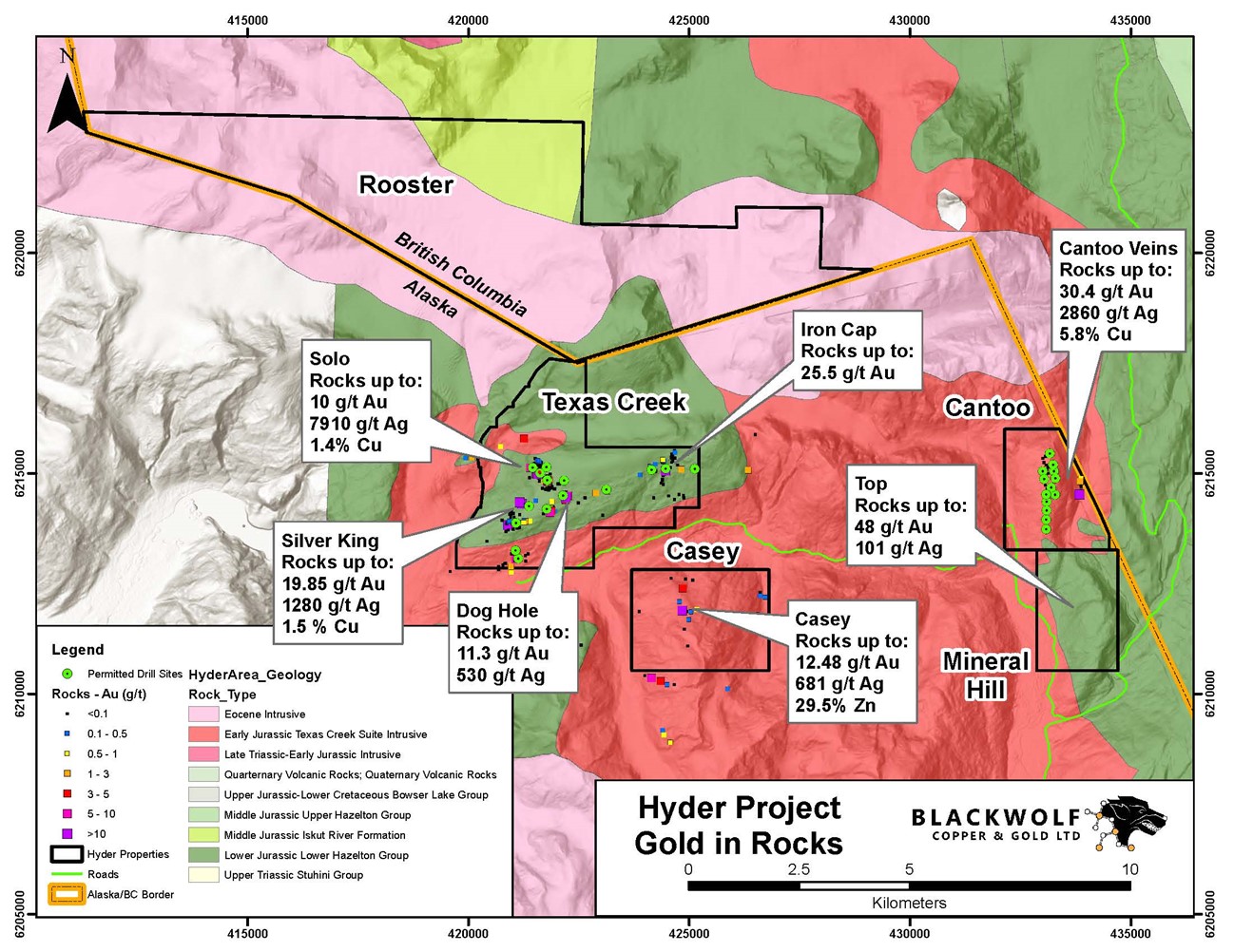 Blackwolf Copper and Gold Ltd, Tuesday, September 27, 2022, Press release picture