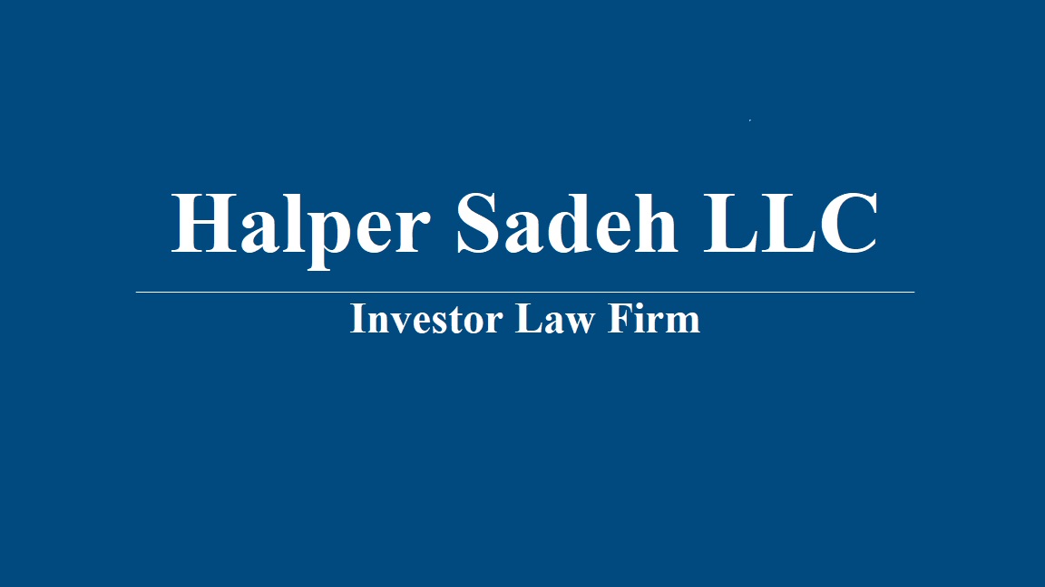 Halper Sadeh LLC, Wednesday, October 5, 2022, Press release picture
