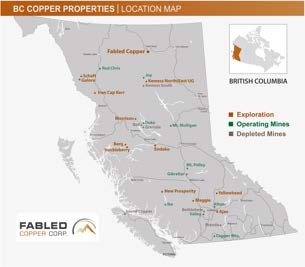Fabled Copper Corp., Wednesday, November 2, 2022, Press release picture