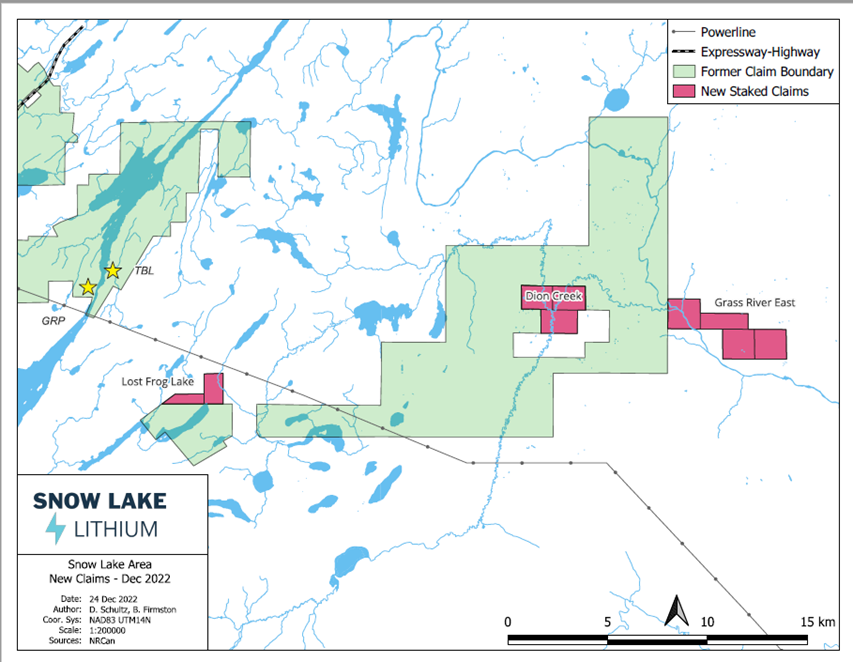 Snow Lake Resources Ltd., Friday, January 6, 2023, Press release picture