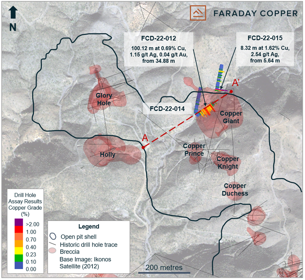 Faraday Copper Corp., Monday, March 13, 2023, Press release picture