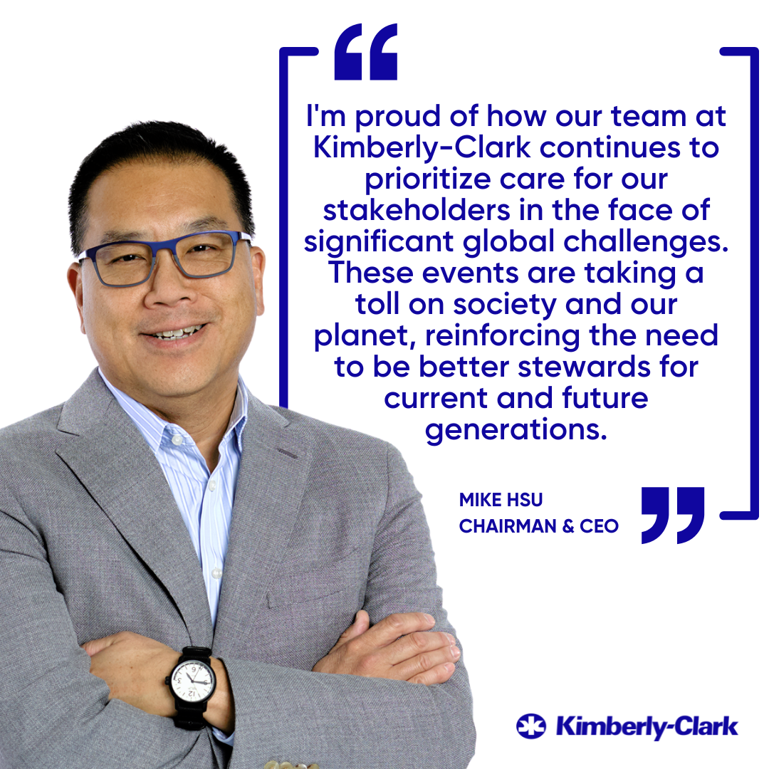 Kimberly-Clark Corporation, Thursday, March 16, 2023, Press release picture