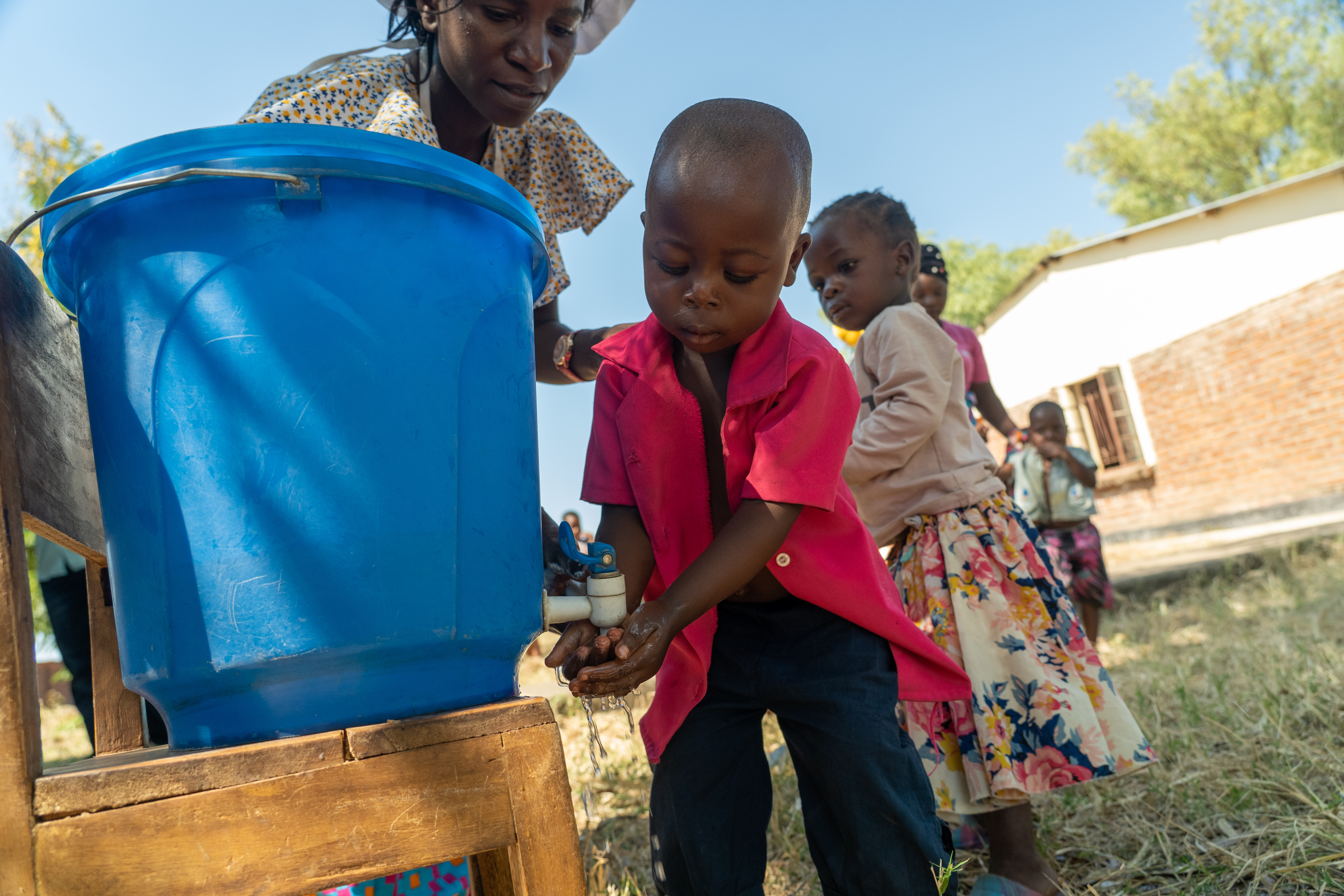 Feed the Children focuses on improving access to safe and clean water for parents and children in eight countries outside the U.S.