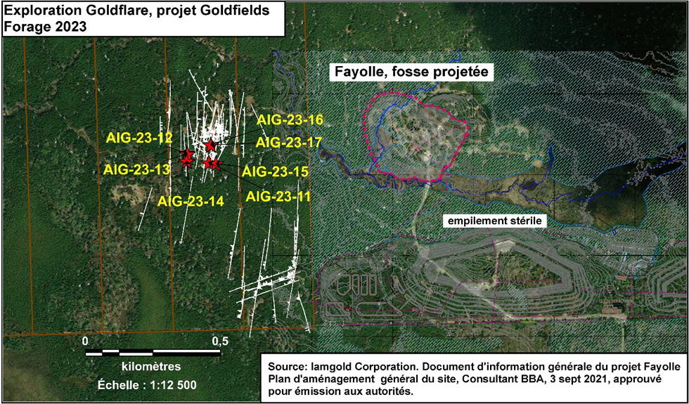 Goldflare Exploration Inc., Tuesday, May 2, 2023, Press release picture