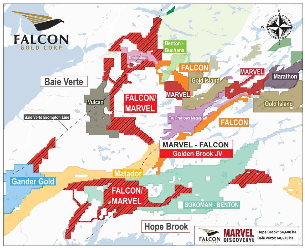 Falcon Gold Corp, Tuesday, May 9, 2023, Press release picture