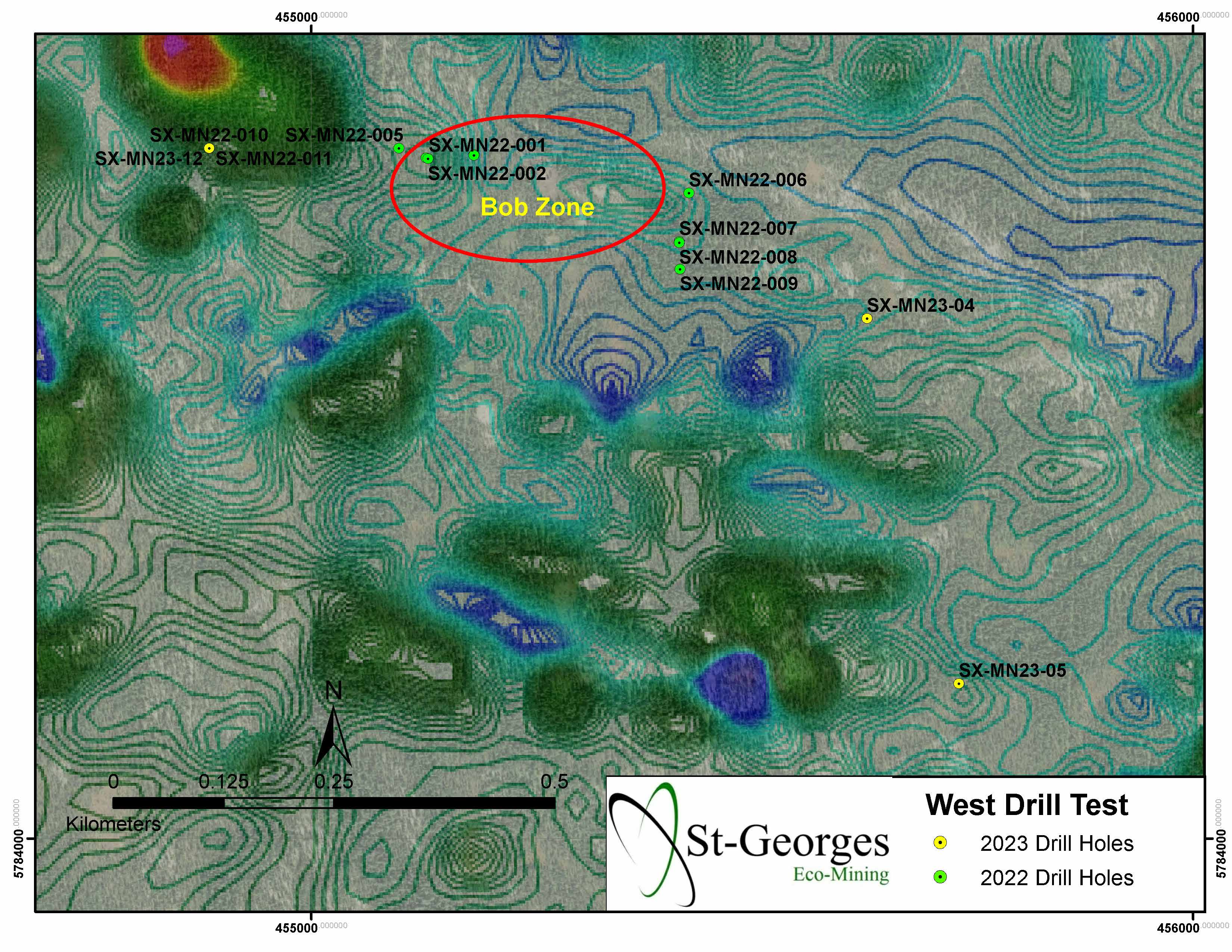 St-Georges Eco-Mining Corp., Tuesday, May 16, 2023, Press release picture