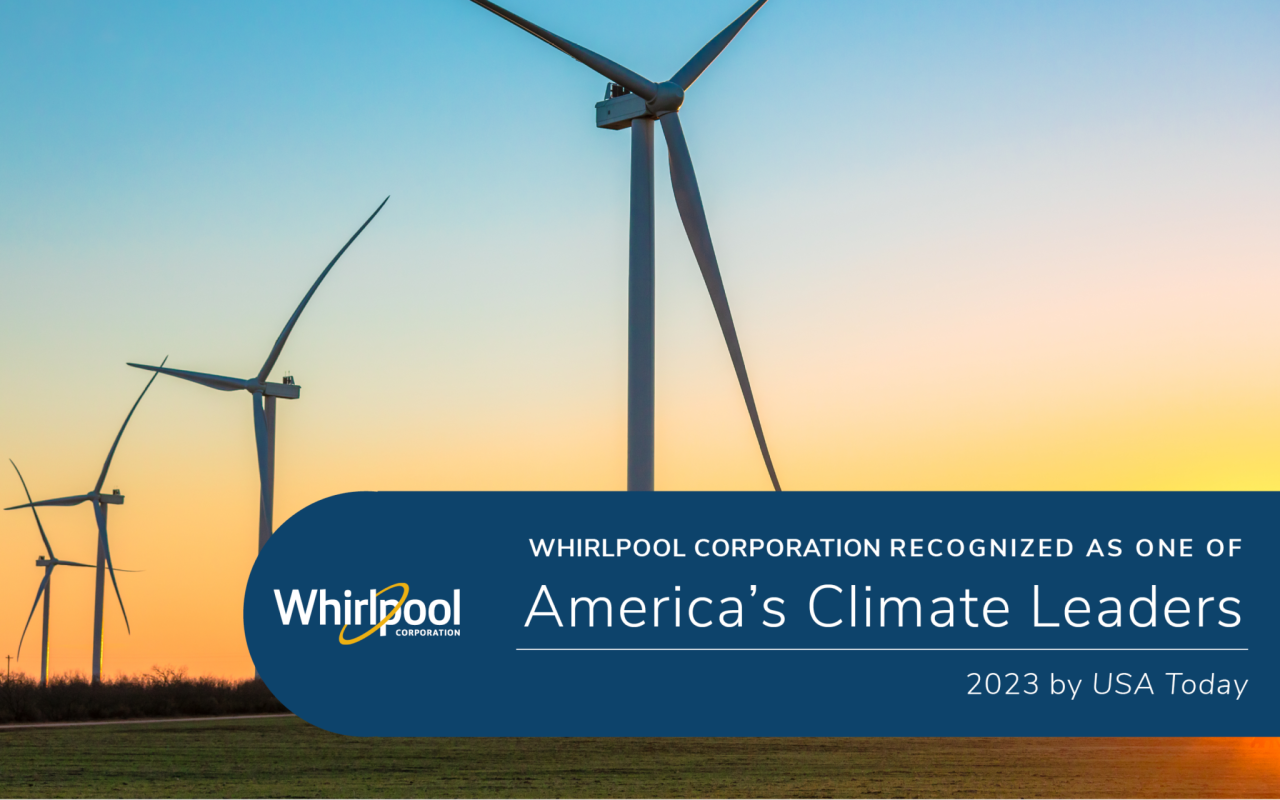 Whirlpool Corporation, Thursday, May 25, 2023, Press release picture