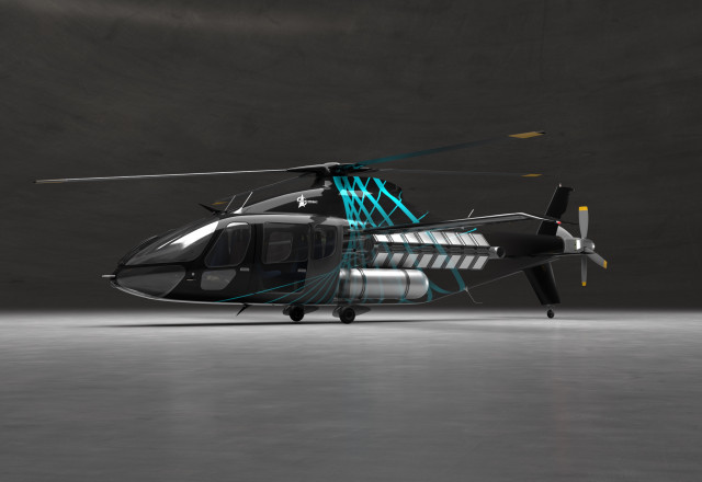 Piasecki PA-890 Hydrogen-Electric Helicopter