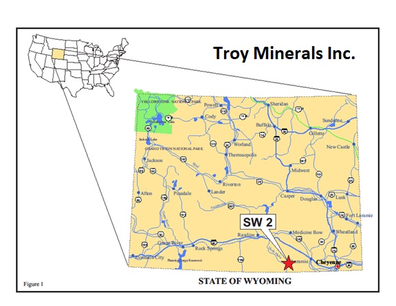 Troy Minerals Inc., Thursday, June 8, 2023, Press release picture