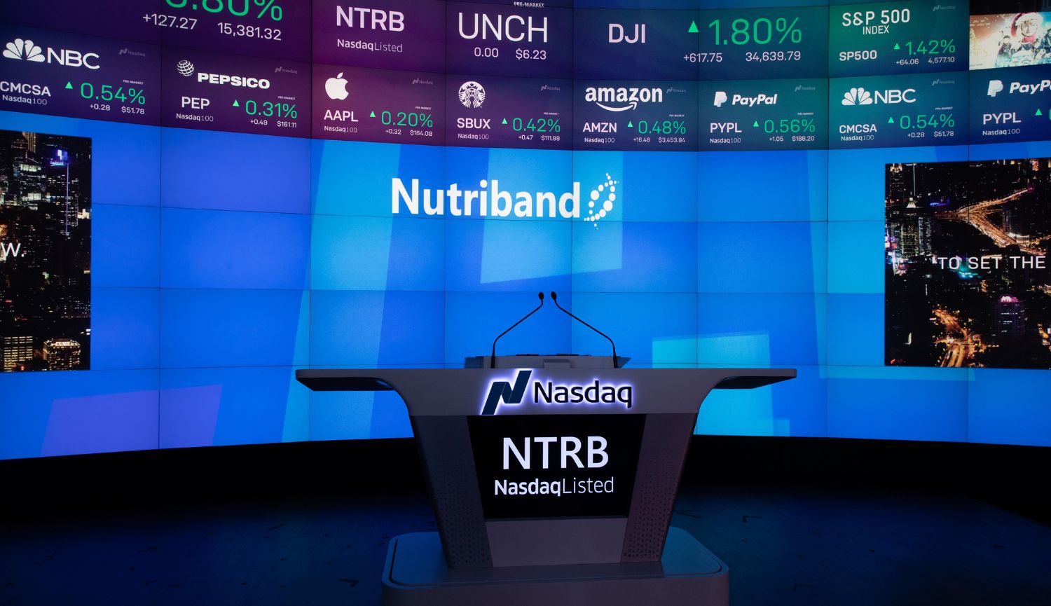 Nutriband Inc., Friday, July 14, 2023, Press release picture