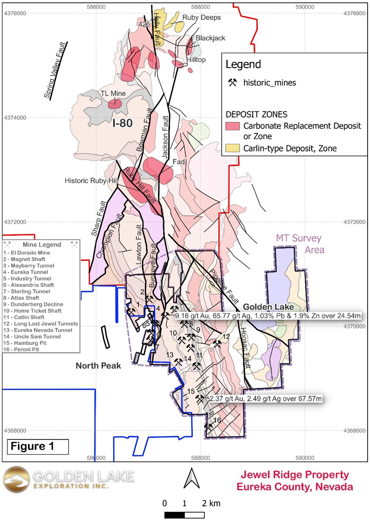 Golden Lake Exploration Inc., Tuesday, July 25, 2023, Press release picture