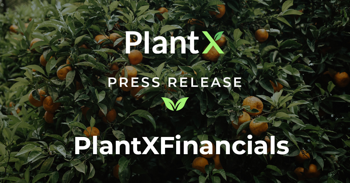 PlantX Life Inc., Friday, July 28, 2023, Press release picture