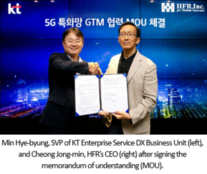HFR and KT Sign MOU