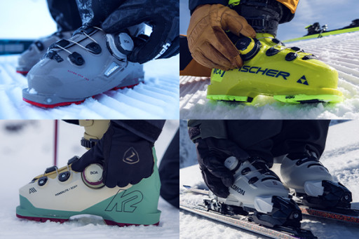 BOA Fit System Alpine Ski Boots