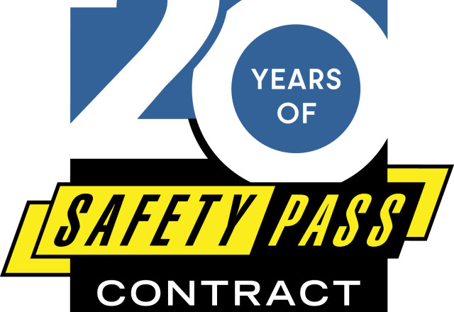 Safety Pass 20th Anniversary Logo