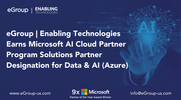 eGroup | Enabling Technologies Earns Microsoft AI Cloud Partner Program Solutions Partner