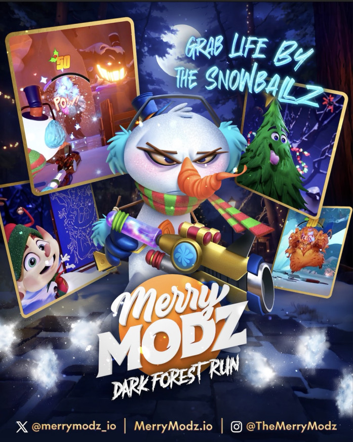 Merry Modz - Dark Forrest Run Video Game