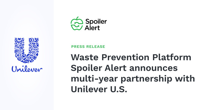 Unilever partners with Spoiler Alert